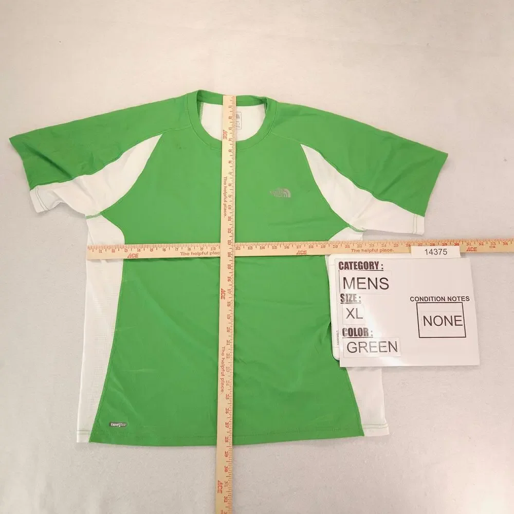 The North Face Casual Crew Neck Graphic T-Shirt Mens Size Extra Large XL Green